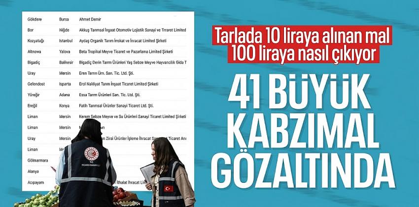 Gıda tedarik firmalarına operasyon: 41 dağıtıcı şirketin 41 yöneticisine gözaltı