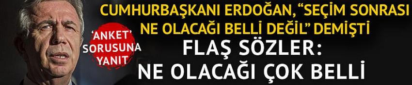 Kılıçdaroğlu'ndan Mansur Yavaş ve anket sonuçlarıyla ilgili flaş açıklama