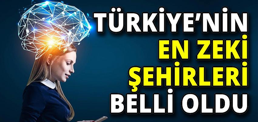 IQ ortalamasına göre Türkiye'nin en zeki şehirleri belli oldu