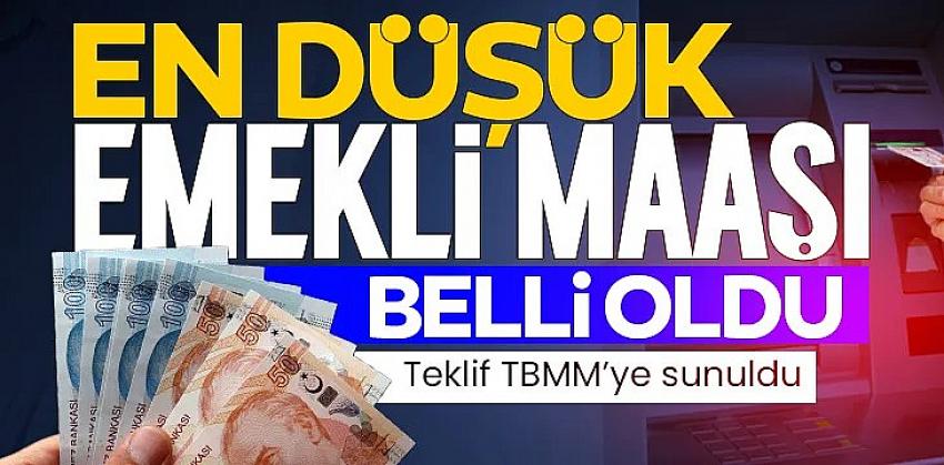 En düşük emekli aylığı belli oldu