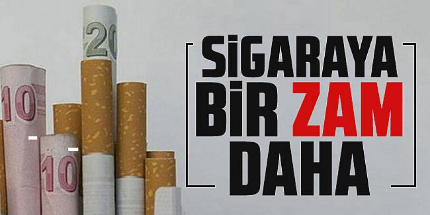 Sigaraya zam geldi...