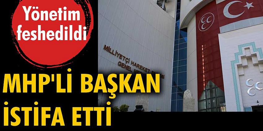 MHP Bodrum İlçe Başkanı Bahattin Kul istifa etti