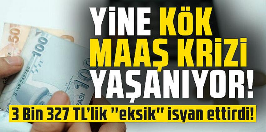 Yüzde ''5'cik'' ek zam sonrası kafa karıştıran kök maaş hesabı