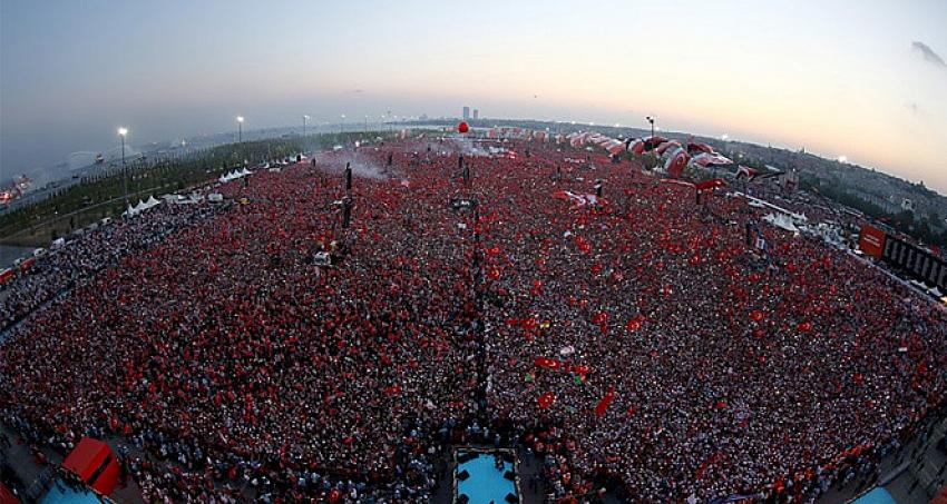 Ortak miting Yenikapı'da