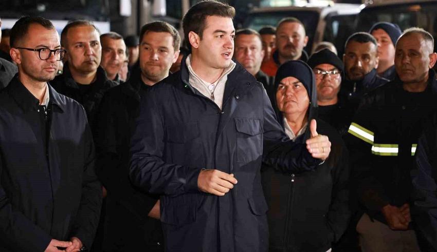 Başkan Mandalinci Kademe’de Sahura Katıldı