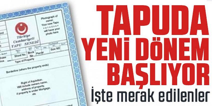 Noterlerde taşınmaz satışları mesaisi bugün başlıyor