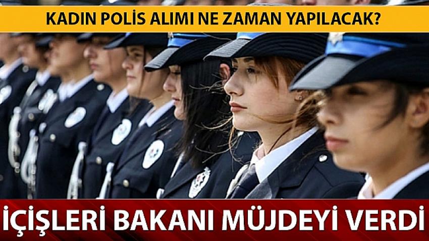 Bakan Soylu: 3 bin kadın polis alacağız
