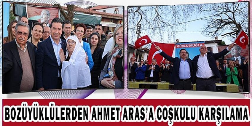 CHP'li Başkan adayı Aras'a her yerde yoğun ilgi 