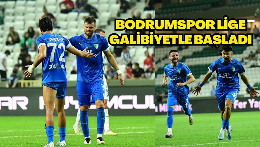 Bodrumspor 90+4'de galibiyete ulaştı