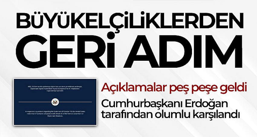 Büyükelçiliklerden, Osman Kavala açıklamasından sonra geri adım