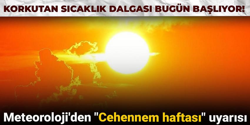 Meteoroloji'den 