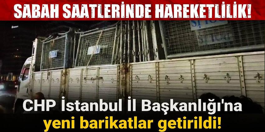 CHP İstanbul İl Başkanlığı kuşatıldı