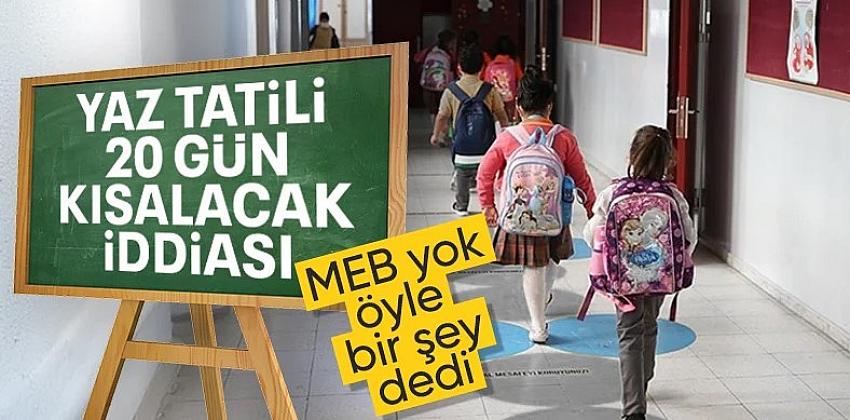 Milli Eğitim Bakanlığı o iddiayı yalanladı