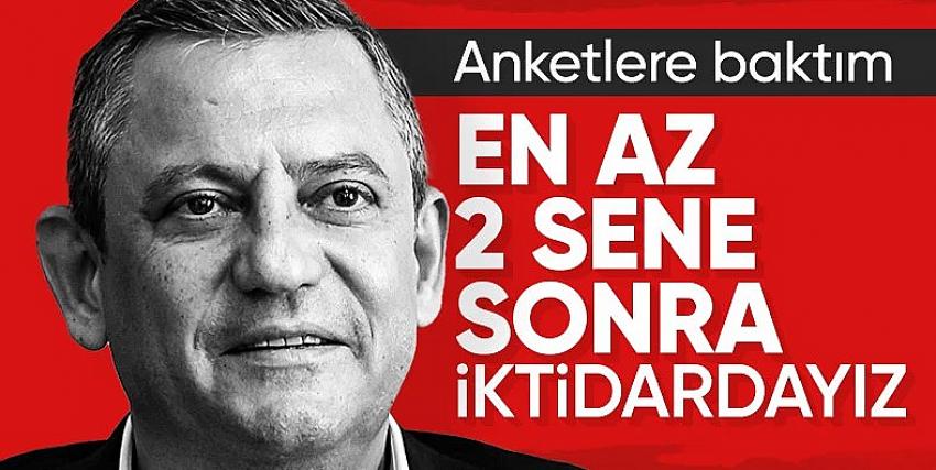 Özgür Özel'den erken seçim mesajı