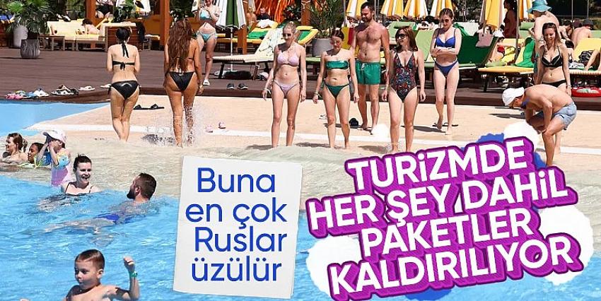 Turizmde 'her şey dahil' sisteminden 'atıksız turizme' geçiş