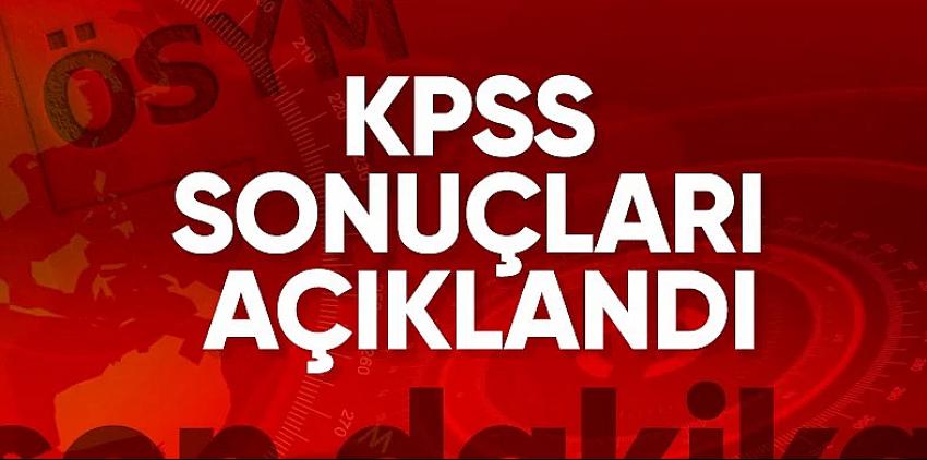 KPSS Ön Lisans sınav sonuçları açıklandı