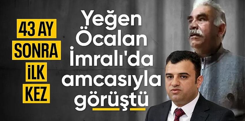 DEM'li Ömer Öcalan amcası Abdullah Öcalan ile görüştü