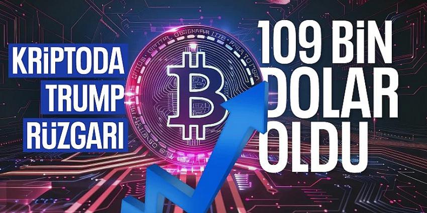 Bitcoin'den yeni rekor: 109 bin doları aştı