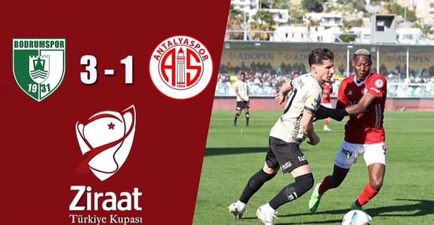 Bodrum FK 3 - 1 Antalyaspor