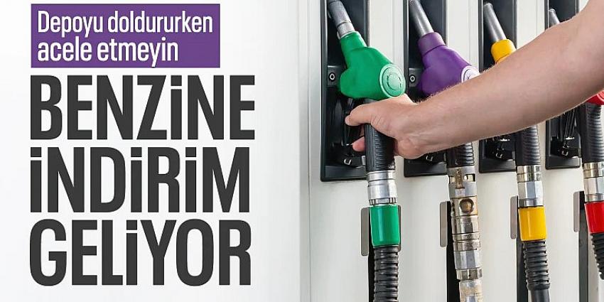 Benzine indirim geliyor