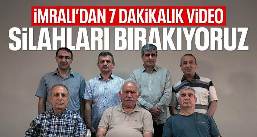 Abdullah Öcalan, PKK’ya silah bırakma talimatı verdi