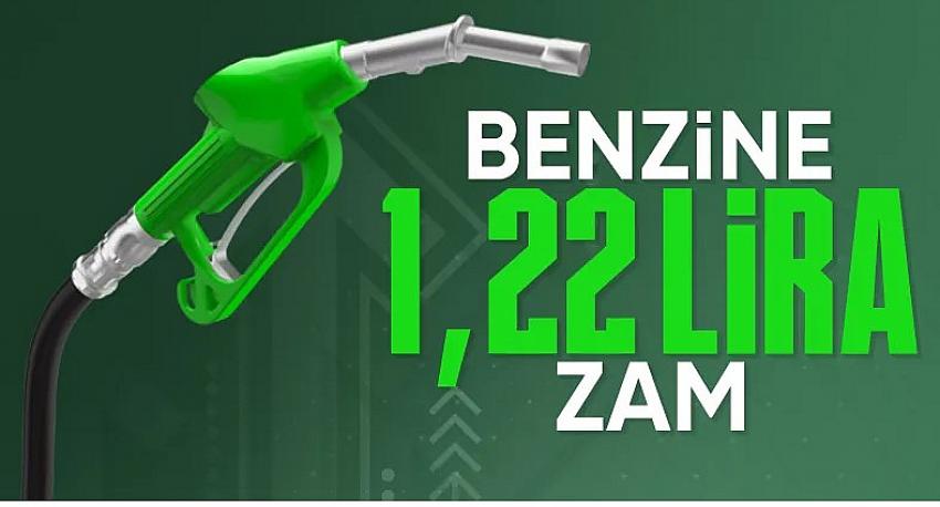 Benzine zam yolda