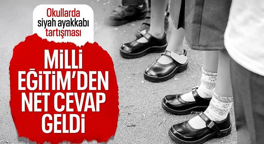 Okullarda siyah ayakkabı zorunluluğu iddiasına MEB
