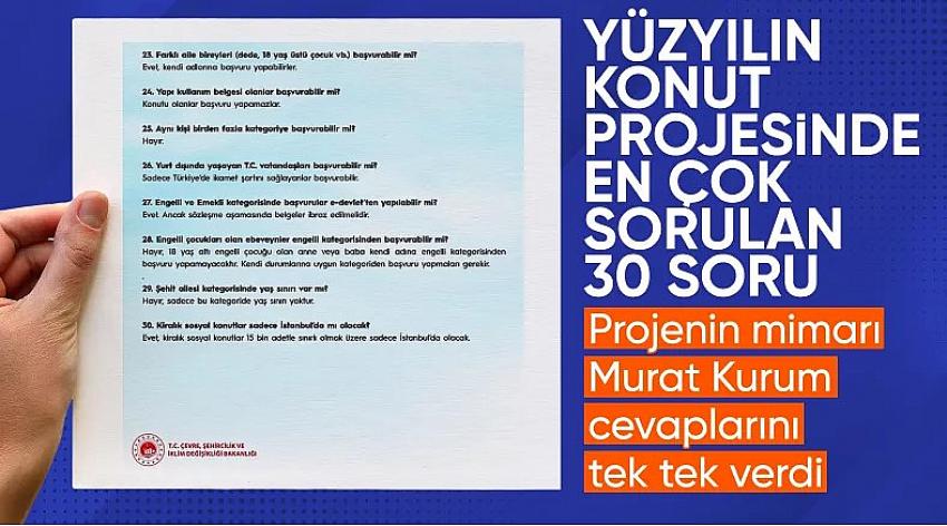 Yüzyılın Konut Projesi
