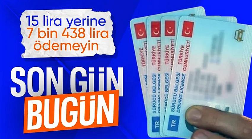 Bugün son gün,