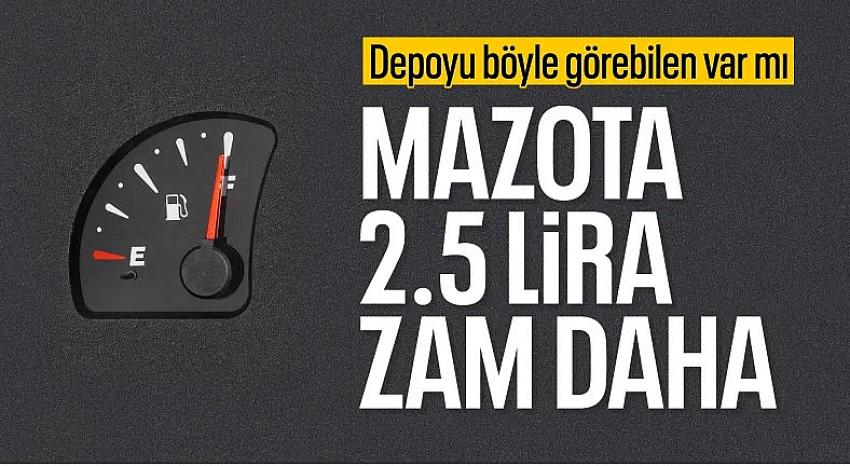 Motorine zam geliyor
