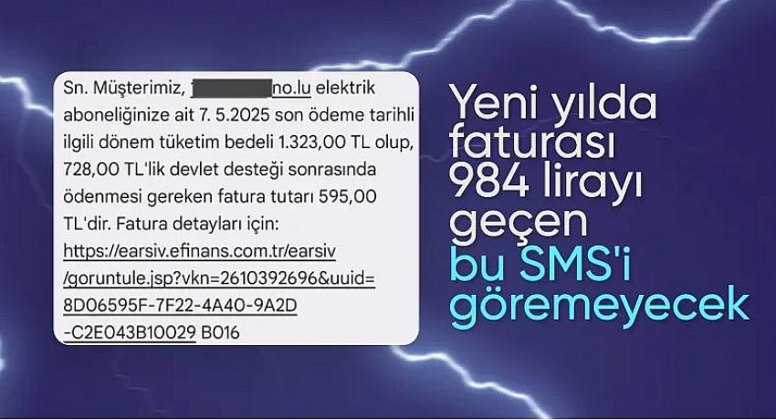 Elektrik faturalarında yeni dönem