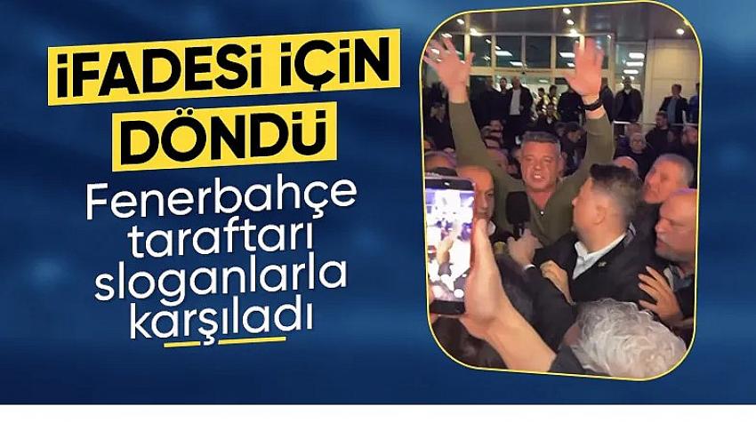 Fenerbahçe Başkanı Sadettin Saran, ifade vermek için Çağlayan Adliyesi