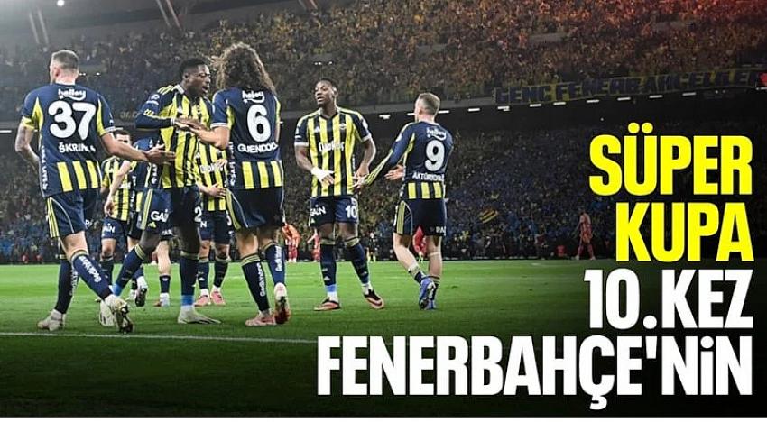 Fenerbahçe Galatasaray’ı devirdi: 2026