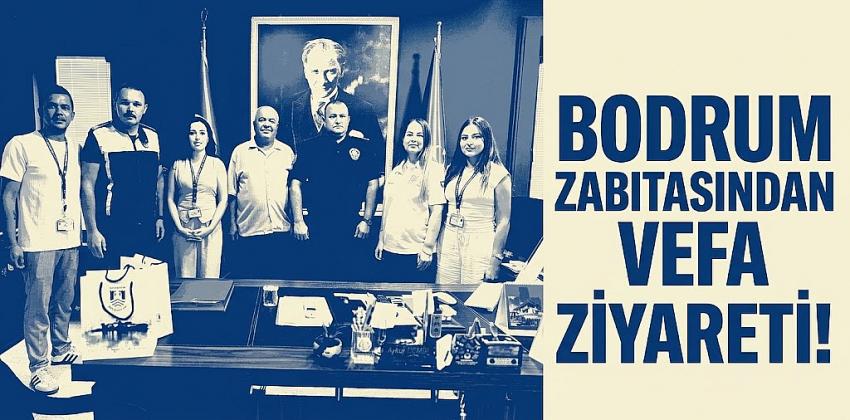 Bodrum Zabıtasından Vefa Ziyareti!