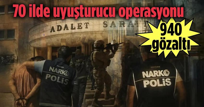 Muğla ve 69 ilde operasyon! Bine yakın kişi yakalandı