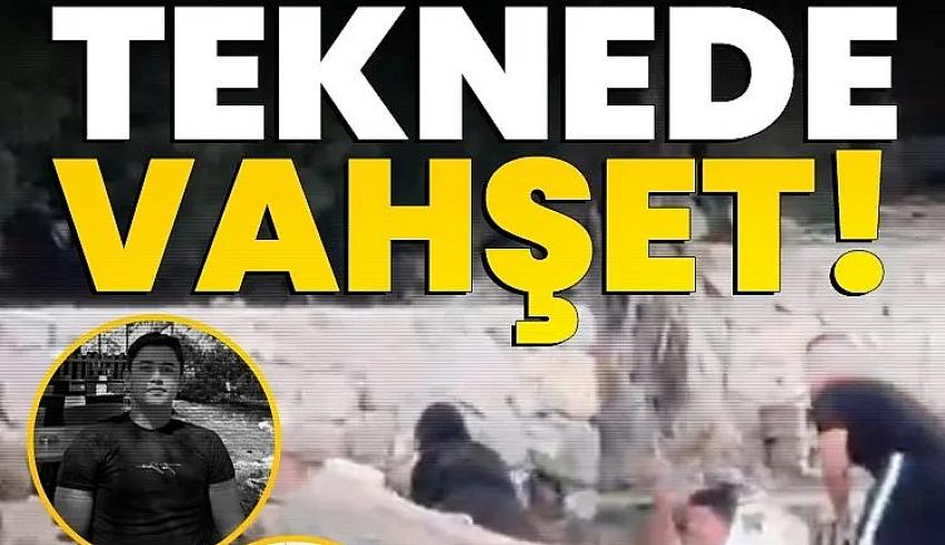 Teknede korkunç cinayet! Arda Deniz'i tartıştığı müşterileri demir sopayla katletti