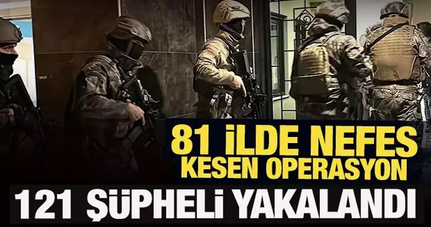 81 ilde alkollü içki kaçakçılığı ve sahteciliğine operasyon