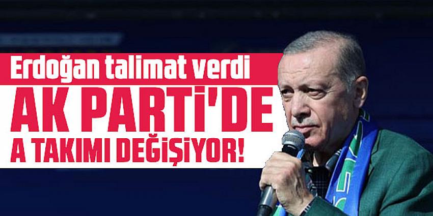 AK Parti'de A Takımı değişiyor!