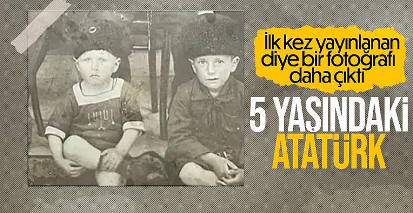 Mustafa Kemal Atatürk'ün 5 yaşındaki hali ortaya çıktı