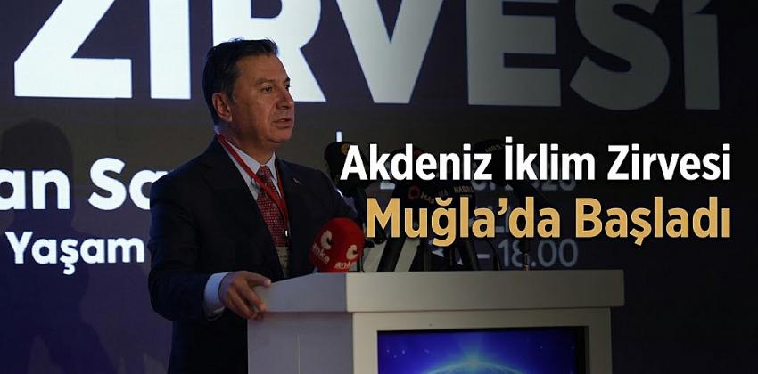 Akdeniz İklim Zirvesi Muğla’da Başladı