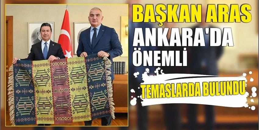 Başkan Aras Ankara’da