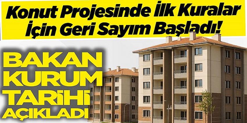 Yüzyılın konut projesinde ilk kura çekimi 29 Aralık