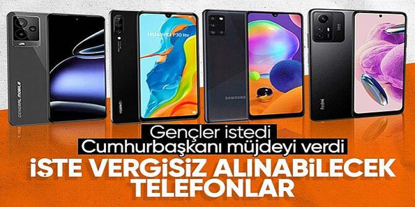 Vergisiz alınabilecek akıllı telefon ve bilgisayarlar