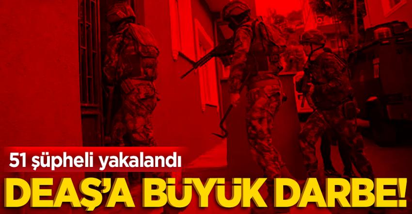 Muğla ve 31 ilde: 51 DEAŞ şüphelisi yakalandı
