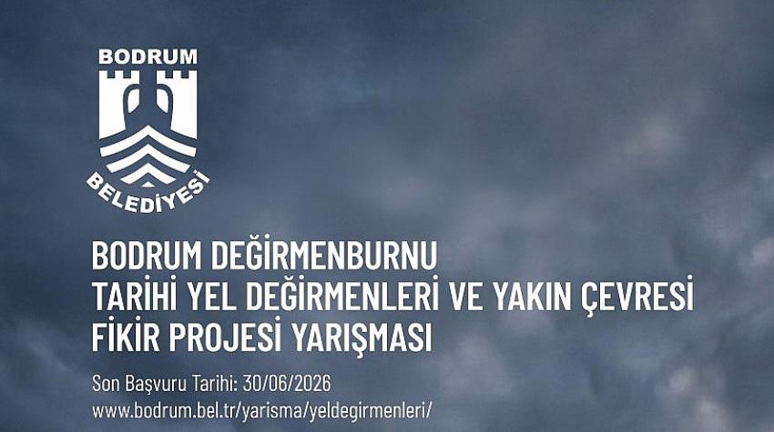 Bodrum’un Tarihi Yel Değirmenleri İçin Fikir Projesi Yarışması Başladı