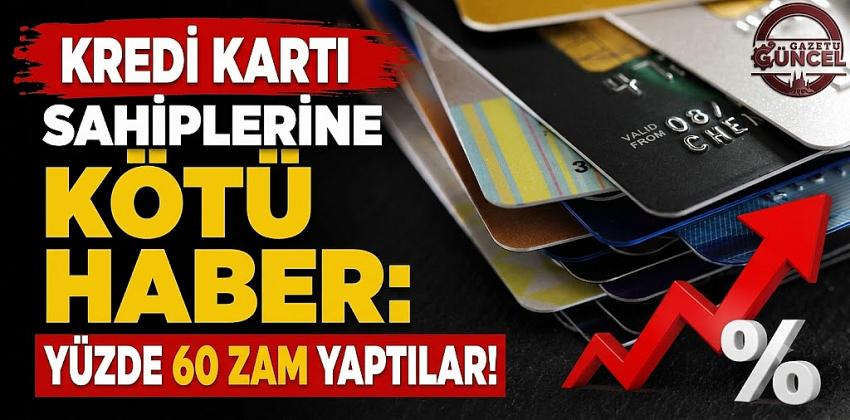 Kredi kartı kullanan milyonlara kötü haber! Ücretler cep yakacak