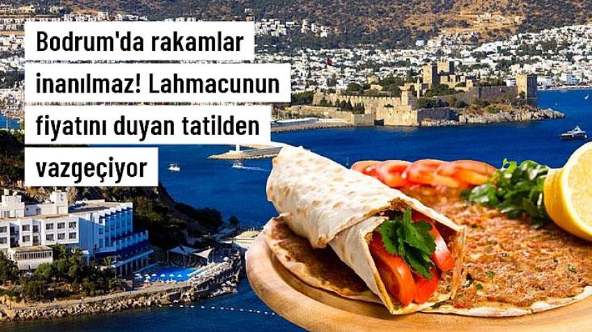 Bodrum'da dudak uçuklatan fiyatlar