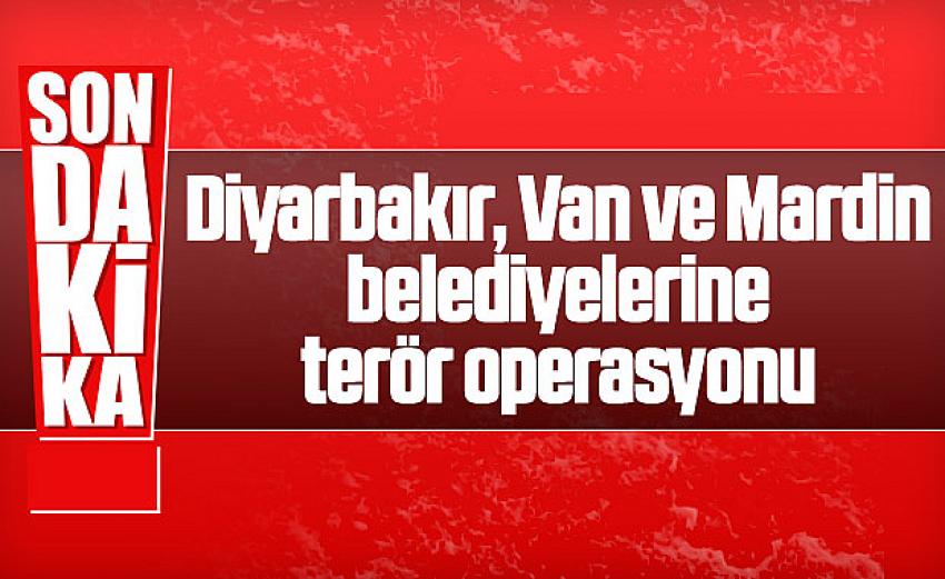 Diyarbakır, Mardin ve Van Büyükşehir Belediye Başkanları görevlerinden alındı