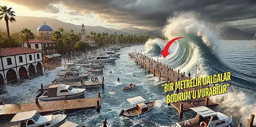 Bodrum İçin Tsunami Uyarısı!