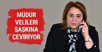 Telefonda müdürün sesini duyan veliler şaşkınlık yaşıyor